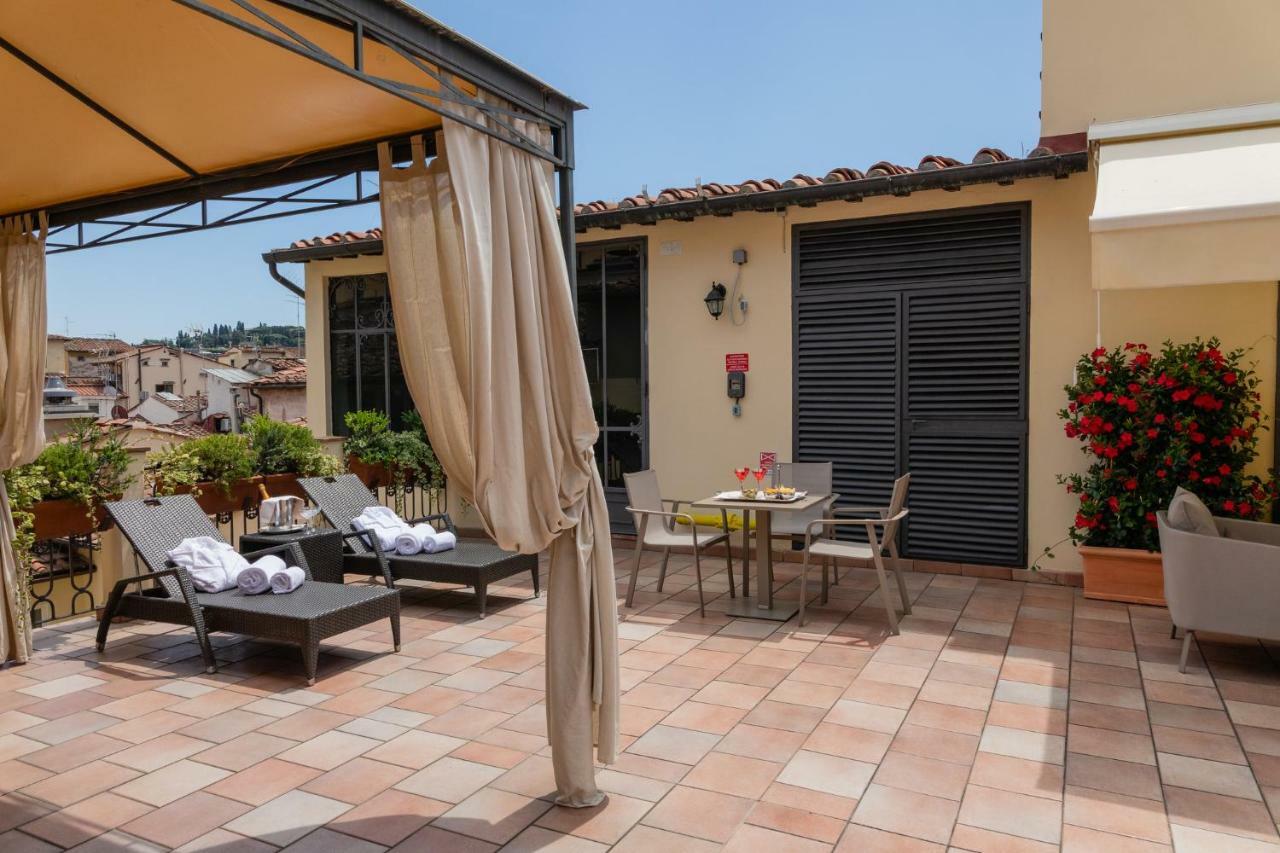 Hotel Bernini Palace Florence Luaran gambar Rooftop terrace