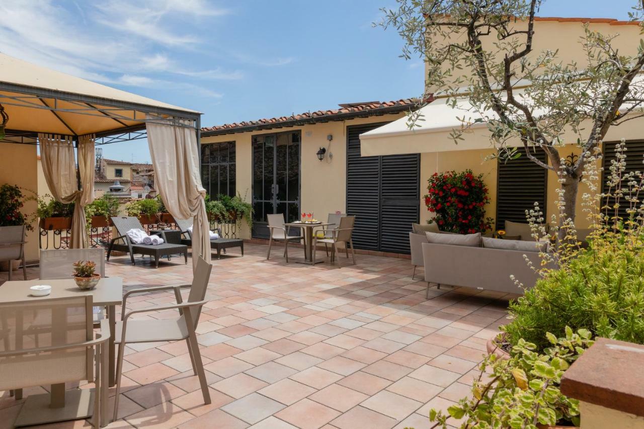 Hotel Bernini Palace Florence Luaran gambar Rooftop terrace