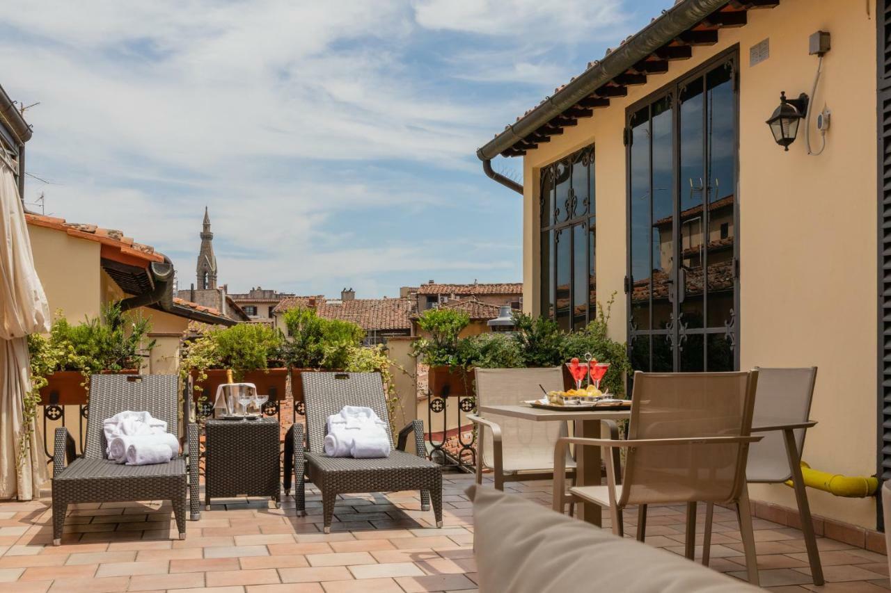 Hotel Bernini Palace Florence Luaran gambar Rooftop terrace