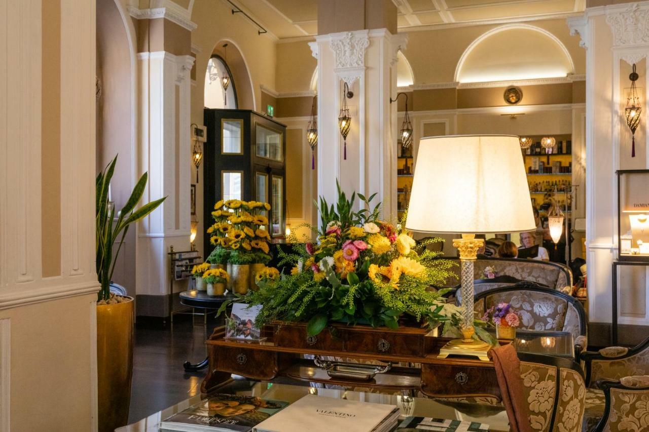 Hotel Bernini Palace Florence Luaran gambar The lobby of the hotel