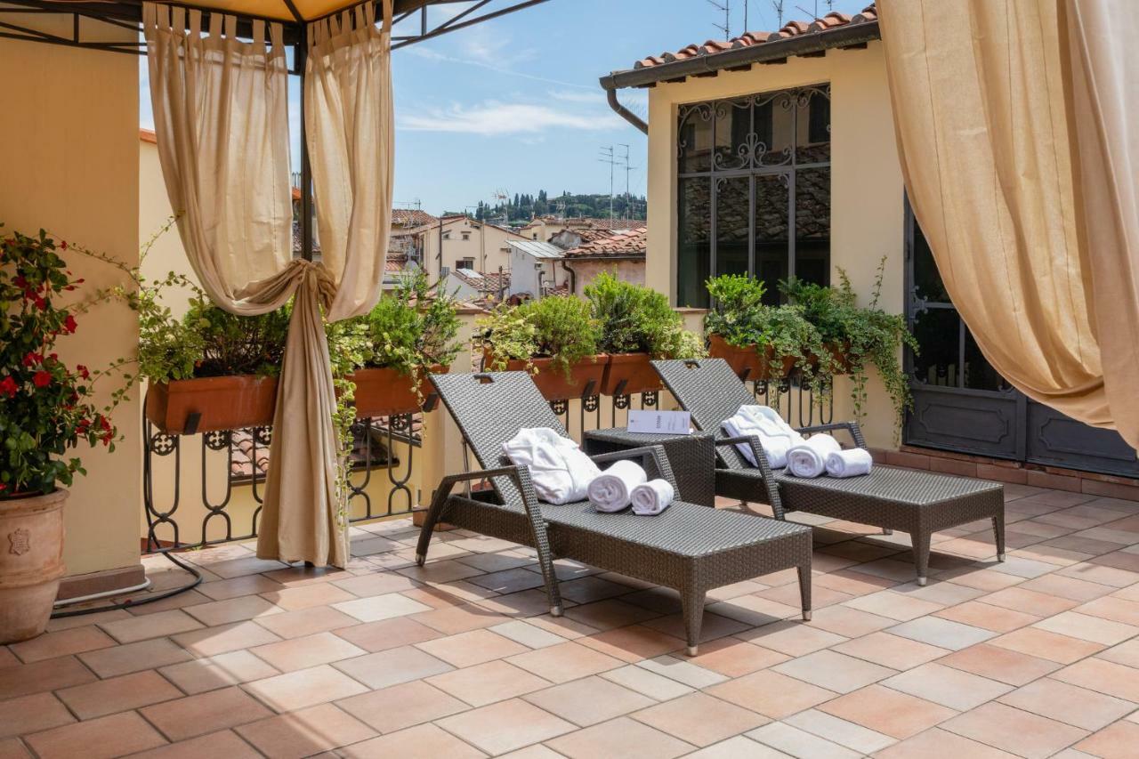 Hotel Bernini Palace Florence Luaran gambar Rooftop terrace